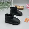 Botas de Nieve, Zapatos de Algodón para Niños y Niñas, Botas de Algodón Estilo Coreano Impermeables de Invierno 2025, Botas Cálidas de Invierno Casuales con Forro de Felpa para Niños Medianos y Grandes