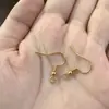 Ganchos de orelha acessórios de joalheria semiacabados material artesanal DIY aço inoxidável 316 acessórios para brincos ganchos de orelha acessórios para brincos