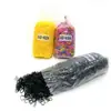 Gomas Elásticas Maquillador Lazos para el Cabello Infantiles Trenzas Desechables Estilismo de Cabello Actor de Escenario Bandas de Cabello de Colores Negras al por Mayor
