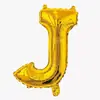 Globos de Papel de Aluminio de 32 pulgadas con Letras Mayúsculas Versión Americana Decoración de Caracteres en Pinyin Inglés de Papel de Aluminio Az Globos de Papel de Aluminio al por Mayor