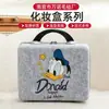 Mala Personalizada de Desenho Animado Bolsa de Feltro para Maquiagem Espessa Vários Padrões Mala de Viagem Estojo de Maquiagem Bolsa de Armazenamento Portátil Fofa