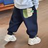 Calças de Menino Outono Calças Esportivas 2026 Novo Estilo Calças de Moletom Calças Longas de Menino Outono Calças Jogger Casuais Infantis Versátil