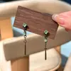 Pendientes de Borla de Gota de Agua Roja, Retro, Lujo Ligero, Gama Alta, Elegantes, Pendientes Largos, Pendientes de Estilo Nuevo