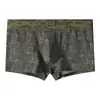 Nueva Ropa Interior de Algodón Huajielong Color Sólido para Hombre Calzoncillos tipo Bóxer para Hombre Transpirables Shorts Modernos para Niños Dropshipping