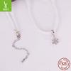Pingente de prata design original novo s925 prata esterlina gelo colar feminino natal inverno transfronteiriço fornecimento explosões