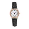 Reloj preppy súper popular para mujer correa fina esfera pequeña examen estudiantil temperamento estilo de correa simple artístico pequeño