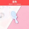 Mini peine lindo color macaron Casa de muñecas resina pegamento crema accesorios para funda de teléfono diy accesorios para el cabello hechos a mano