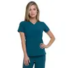 Casaco Cirúrgico para Lavagem das Mãos de Clínica Odontológica Top Absorvente de Umidade Respirável Manga Curta Uniforme de Enfermeiro Europeu e Americano Personalização Envio Transfronteiriço Peça Única