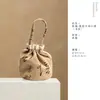 Bolsita de brocado, especialmente diseñada para tazas de té, bolsa de viaje portátil, bolsa de almacenamiento pequeña, bambú, nuevo estilo chino