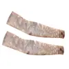 Mangas de Protección Solar para Ciclismo al Aire Libre de Verano Transfronterizas para Hombres y Mujeres, Deportes, Pesca y Montañismo, Absorbentes de Sudor, Secado Rápido, Transpirables, Mangas de Seda de Hielo