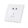 Tomada Interruptor Chint Tipo 86 Painel NEW7 Cinco Furos Duas Três Inserções Cinco Furos Cinco Furos Simples Aberto Duplo Aberto Triplo Aberto