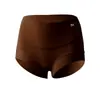 Roupa íntima feminina de pele de leite sem costura de cintura alta e alta elasticidade Levanta bumbum Tamanho Plus Super Elástica Confortável Calcinha Triângulo