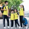Traje Esportivo de Lazer de Verão 2020 Masculino e Feminino Alunos do Ensino Fundamental e Médio Blusa de Manga Curta Pulôver Nova Estampa de Uniforme Escolar