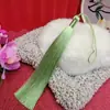 Borla de Recuerdos de Xiangfei 15CM Clavo Colgante Cerrado Bolsita Colgante para Coche Accesorios de Disfraz Antiguo Hanfu Cheongsam Accesorios para Ropa con Cuentas