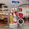 Regalo de Apertura: Figura de Gato de la Suerte de Alta Gama, Decoración Grande de Piso para la Recepción, Regalo de Buena Suerte y Prosperidad