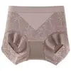 Estilo Puro Desejo Estilo Nacional Jacquard Embossed Sem Costura Cintura Média-Alta Gancho Estendido Não Apertando Calcinhas Triângulo de Seda