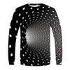 Camiseta de manga comprida para comércio exterior, mais vendida, gola redonda, tamanho plus size, jaqueta, impressão 3D, direto da fábrica, primeira geração para Amazon