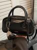 Bolsa de mão quadrada pequena para mulheres, nova bolsa casual simples de um ombro, primavera de 2025, popular na moda deste ano