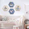 Se Casa Pequeno Príncipe Parede Pendurado Resina Artesanato Decorações de Parede Quarto Infantil Sala de Estar Dos Desenhos Animados Pendurados Ornamentos