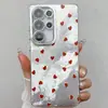 Foil Metálico Estampado Doble Cara IMD Adecuado para Funda de Teléfono Móvil Samsung S25Ultra Corazón de Dibujos Animados Flor A36 Cubierta Anticaídas