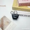 Novo Exquisito Colorido Couro Pequena Bolsa Pingente Exquisito Minipu Concha Bolsa Corrente Pingente Diypu Pequena Bolsa Carro