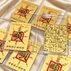Pegatinas Personalizadas de Oro Puro 999 para Teléfono, Pegatinas de Lámina de Oro de 2mg con Logo Personalizado, Láminas de Oro Atractoras de Riqueza para Venta al por Mayor