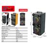 Los fabricantes de Sing-e ZQS6226 suministran altavoces Bluetooth para exteriores, cuadrados, de baile, portátiles, inalámbricos, con canciones K, estéreo grande.