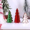 Adornos Navideños de Árbol de Navidad Cuadrados a Cuadros Transfronterizos, Decoraciones para Fiestas con Atmósfera Navideña, Accesorios para Fotografía, Decoraciones Colgantes de Navidad