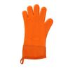 Guantes de Silicona Alargados Engrosados Guantes Aislamiento Térmico Horno Microondas Antideslizantes Anti-Escaldado Herramientas para Hornear Alta Temperatura