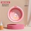 Bacia Lavável Dobrável Silicone Grande Portátil para Viagem ao Ar Livre Lavanderia Hotel Viagem de Negócios Bacia para Crianças