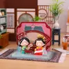Souvenirs de Tendencia Nacional: Adornos de Escena Acrílicos de Dama de la Dinastía Tang, Nuevos Adornos Pequeños de Mesa Estilo Chino para Sala de Estar, Souvenirs Culturales y Creativos