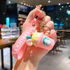 Llavero de Starbucks transfronterizo cubierta de leche Mickey caricatura llavero de coche exquisito colgante para bolsa de taza de té de leche venta al por mayor