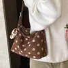 Bolsa de poá de nicho para mulheres, grande capacidade, nova bolsa de ombro transversal retrô de outono de 2026, bolsa tote para o dia a dia Melard