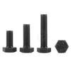 Tornillos hexagonales externos ennegrecidos de grado 12.9, pernos de rosca completa de alta resistencia, tornillos de acero de aleación M6m8m10m12m14