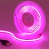 Tira de Luces LED de Colores Azul Hielo Rojo Verde Rosa Morado Transfronteriza 320 Luces 24V Ancho 8mm Luz Lineal Decoración del Hogar Atmósfera Tira de Luces Tipo Cob Súper Brillante