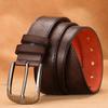 Cinturón de mezclilla Dandali con hebilla de pasador inferior de microfibra informal de moda para hombre, nuevo, de comercio exterior, disponible en stock.
