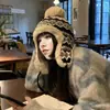 2026 Nuevo Sombrero Lei Feng de Invierno Estilo Coreano para Mujer Protección contra el Frío Protección para los Oídos Versátil Gama Alta para Exteriores Ciclismo Sombrero Cálido para el Frío