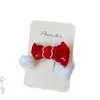 Set de Horquillas Koreanas Pom.Kr Red Velvet Año Nuevo Navidad Accesorios para el Cabello de Niños Pinza para Flequillo Lateral