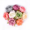 Cabezas de Flores de Rosa Artificiales Corona de Flores Hecha a Mano Materiales para Manualidades Estilo Bosque Accesorios Hechos a Mano Flores Artificiales Ramillete de Boda Arte Floral