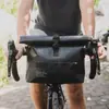 Bolsa Frontal Plegable Impermeable para Bicicleta, Elegante Bolsa para Ciclismo, Equipo de Ciclismo para Exteriores, Bolsa Frontal Multifuncional Impermeable