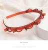 Trançado Reunindo Hairband Dupla camada Bangs Clip Fixação Artefato Multi-camada Oco Cabelo Trançando Headband Internet Celebridade Cabelo Trançando Artefato