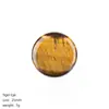 Discos de cristal natural 25mm transfronteiriços para ímãs de geladeira DIY, inscrições gravadas a laser, discos de pedra natural