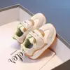 Zapatos Baby Gump, zapatillas deportivas para niñas, temporada de primavera y verano regreso a clases, lindos zapatos blancos de panda para niños, zapatos para niños pequeños