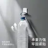 Portacepillos de dientes minimalista, estante para cepillos de dientes eléctricos sin taladro, estante de pared para almacenamiento de cepillos de dientes en el baño, plástico minimalista