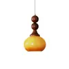 Lámpara colgante de noche estilo vintage para dormitorio, lámpara retro wabi-sabi para barra de bar, mostrador, comedor, luminaria de homestay vintage francés