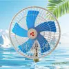 Ventilador de carro universal cabeça oscilante automática cabeça oscilante triciclo elétrico agrícola veículo de nova energia caminhão de engenharia empilhadeira caminhão
