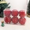 Adornos navideños transfronterizos bola de regalo bola de Navidad fiesta navideña diseño creativo decoración de lugar venta al por mayor