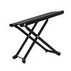 Pedal de Pie Ensanchado para Guitarra Plegable Guitarra Clásica Taburete Grueso Antideslizante Estructura de Pie de Metal Taburete de Pie Ajustable