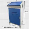 Painel de Controle Inclinado Estilo Piano para PLC, Gabinete de Controle de Forma Especial, Caixa de Distribuição, Gabinete Elétrico de Piso para Local de Distribuição de Energia de Engenharia