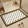 Alfombrilla de suelo para baño de lodo de diatomeas baño baño cocina alfombrilla de suelo puerta alfombra de inodoro puerta de ducha alfombrilla sucia